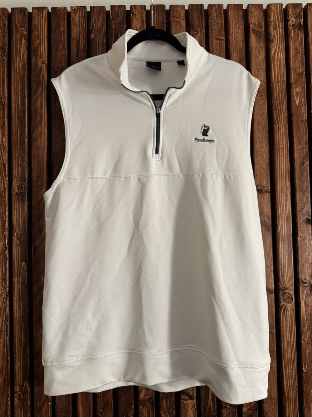Dunning Golf quarter zip pullover vest